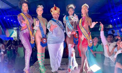 O desfile das escolas de samba já tem a sua realeza