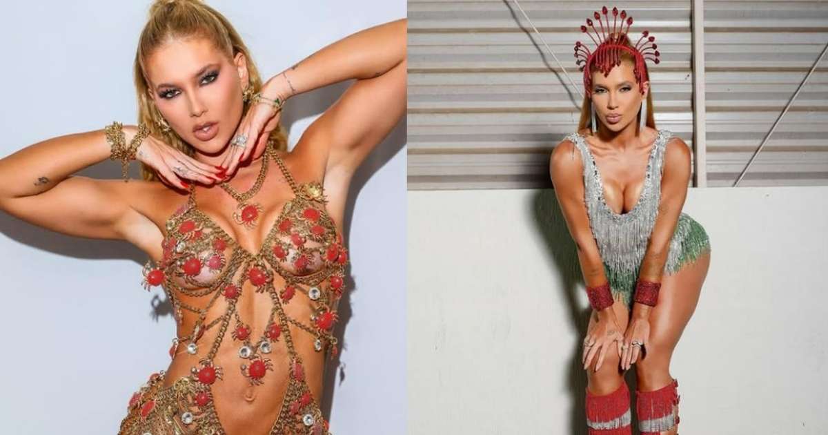 Virginia abre o jogo e fala sobre insegurança como rainha de bateria da Grande Rio