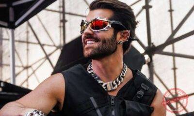 Alok projeta Cristo Redentor no céu de Copacabana