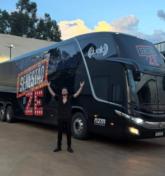 Cantor capixaba Zé Elias ganha ônibus de luxo de Gusttavo Lima