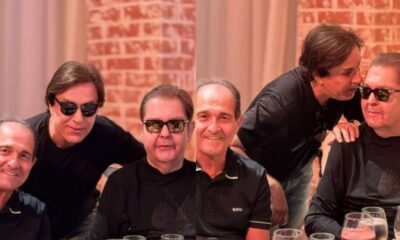 Faustão reaparece em evento de Muricy Ramalho e surpreende convidados