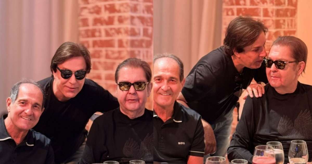 Faustão reaparece em evento de Muricy Ramalho e surpreende convidados