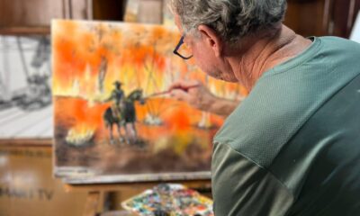 Joarez Romano recebe Ana Sanches na exposição “A vida insiste”