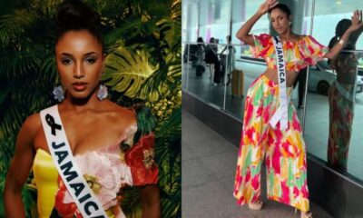 Miss Jamaica cai no concurso mundial e tem diagnóstico gravíssimo