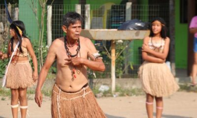 Noite cultural abre jogos tradicionais indígenas em Aracruz