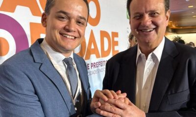 Pazolini se encontra com Kassab em Brasília: “Que venha 2026”