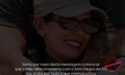 Zé Felipe e Ana Castela anunciam fim do relacionamento