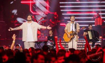 Breno & Bernardo lançam "Zé Baguncinha" com Iguinho & Lulinha e encerram fase do DVD em Goiânia