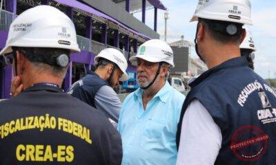 Crea-ES segue com Operação Carnaval Seguro e reforça caráter preventivo das vistorias