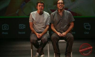 Em Vitória, Lúcio Mauro Filho e Bruno Mazzeo celebram a amizade e o legado dos pais em comédia